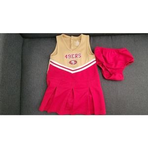 Toddler 4t 49ers dress/bloomers